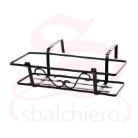 BALCONIERA PIATTO RICCI REGOLABILE 80 cm. da 7 a 18 cm. (11102)