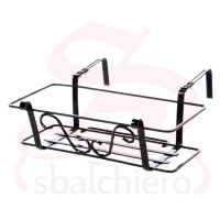 BALCONIERA QUADRO 6 REGOLABILE 100 cm. Fino a 30 cm. (11001)