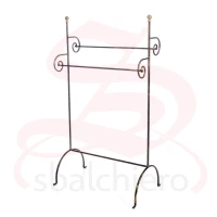 WROUGHT IRON TOWEL HOLDER