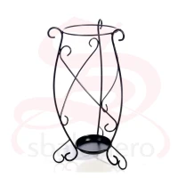 WROUGHT IRON UMBRELLA STAND