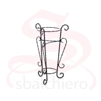 PLANT POTS WROUGHT IRON 25089 H 75 CM