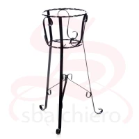 PLANT POTS WROUGHT IRON ORIGINAL H 55 CM