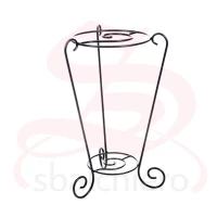 LIBERTY STYLE WROUGHT IRON PLANTER HOLDER